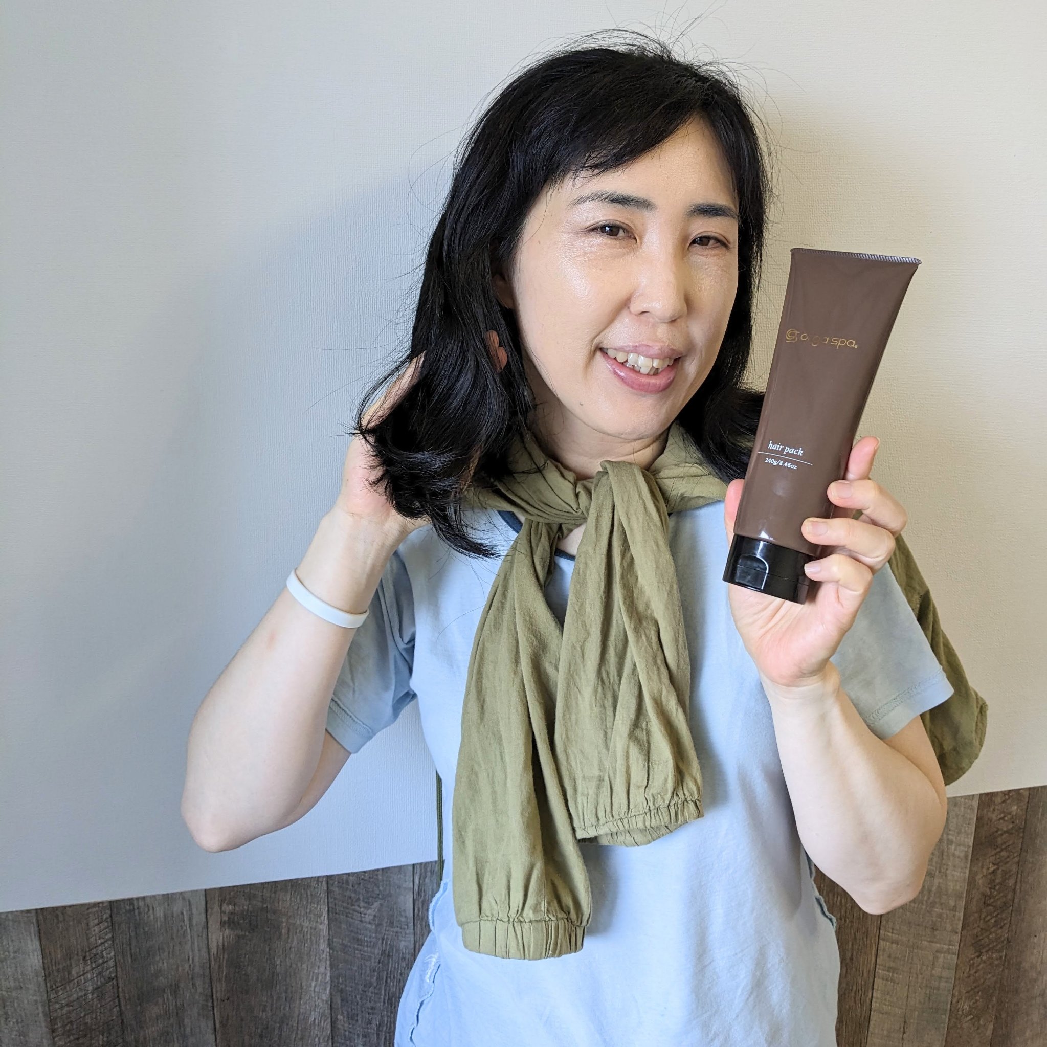 オルガスパヘアパック/オルガスパ/ヘアマスク・ヘアパックを使ったクチコミ（1枚目）