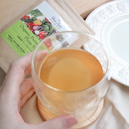 あんりさ on LIPS 「.ブルークレールサンテ有機発酵フローラ35パウダーはJAS認証..」(7枚目)