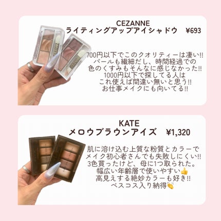 ケイト メロウブラウンアイズ/KATE/アイシャドウパレットを使ったクチコミ(5枚目)