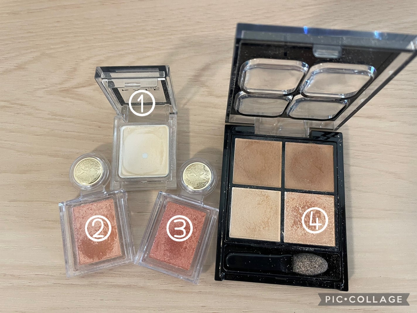 シャドーカスタマイズ/MAJOLICA MAJORCA/単色アイシャドウを使ったクチコミ(2枚目)