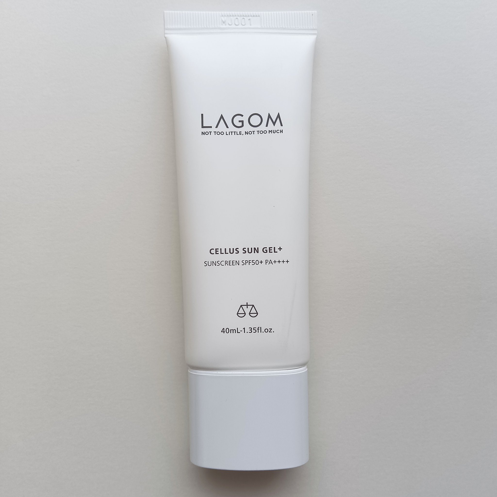 サンジェル プラス SPF50+ PA++++/LAGOM /日焼け止めジェルを使ったクチコミ（3枚目）