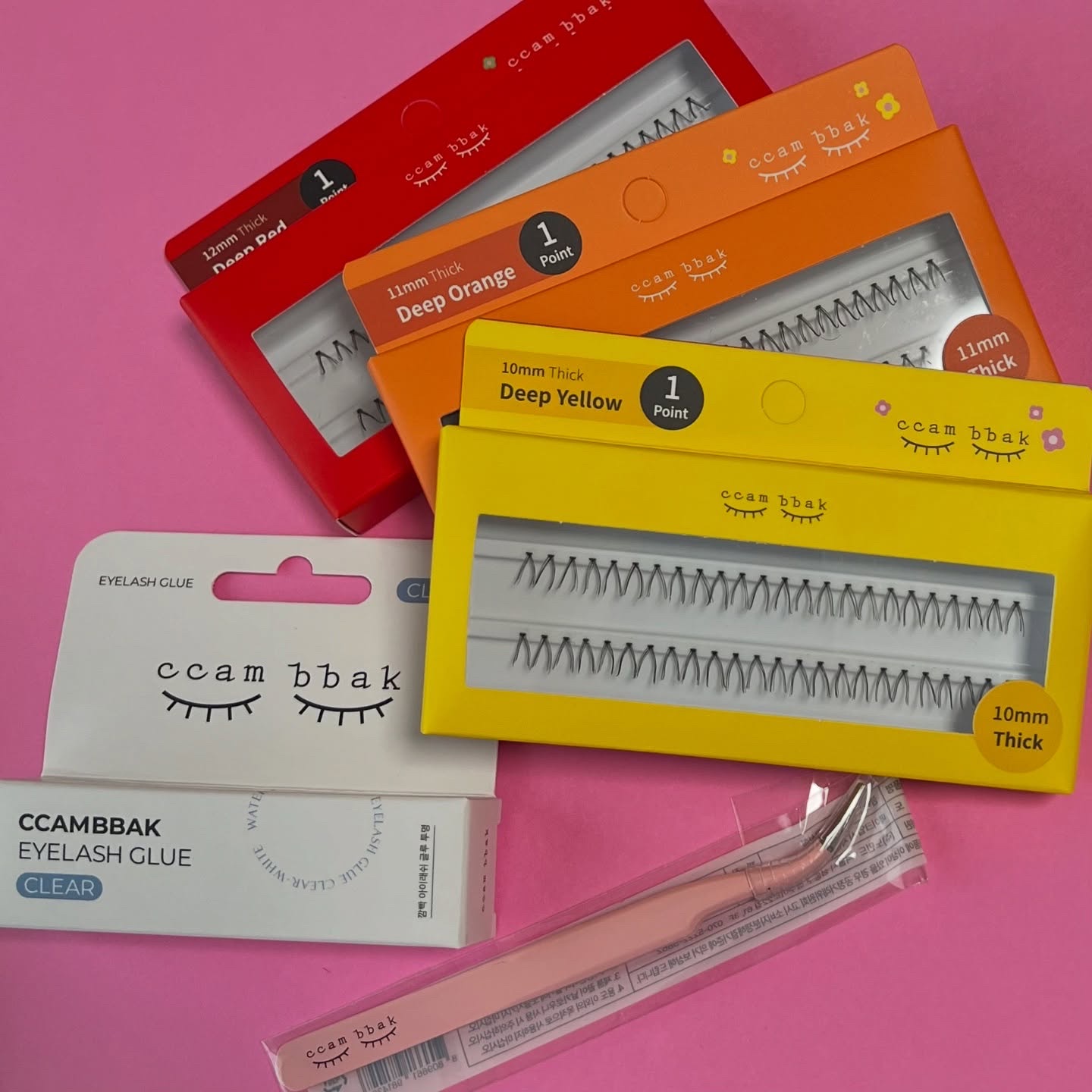 eyelash 10mm deep yellow/CCAM BBAK/つけまつげを使ったクチコミ（2枚目）