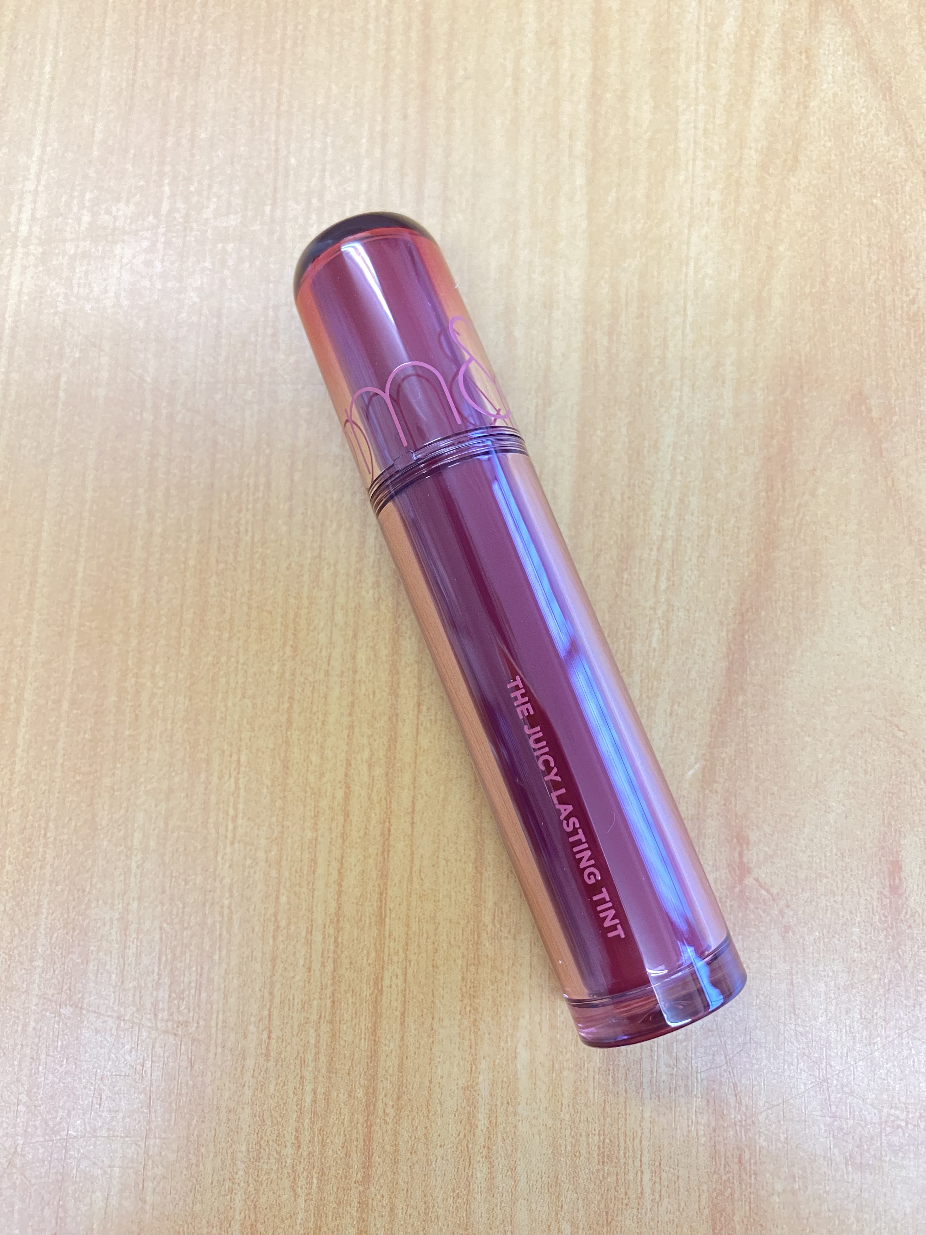 ザ ジューシーラスティングティント 16 プラムコーク/rom&nd/リップティントを使ったクチコミ（2枚目）