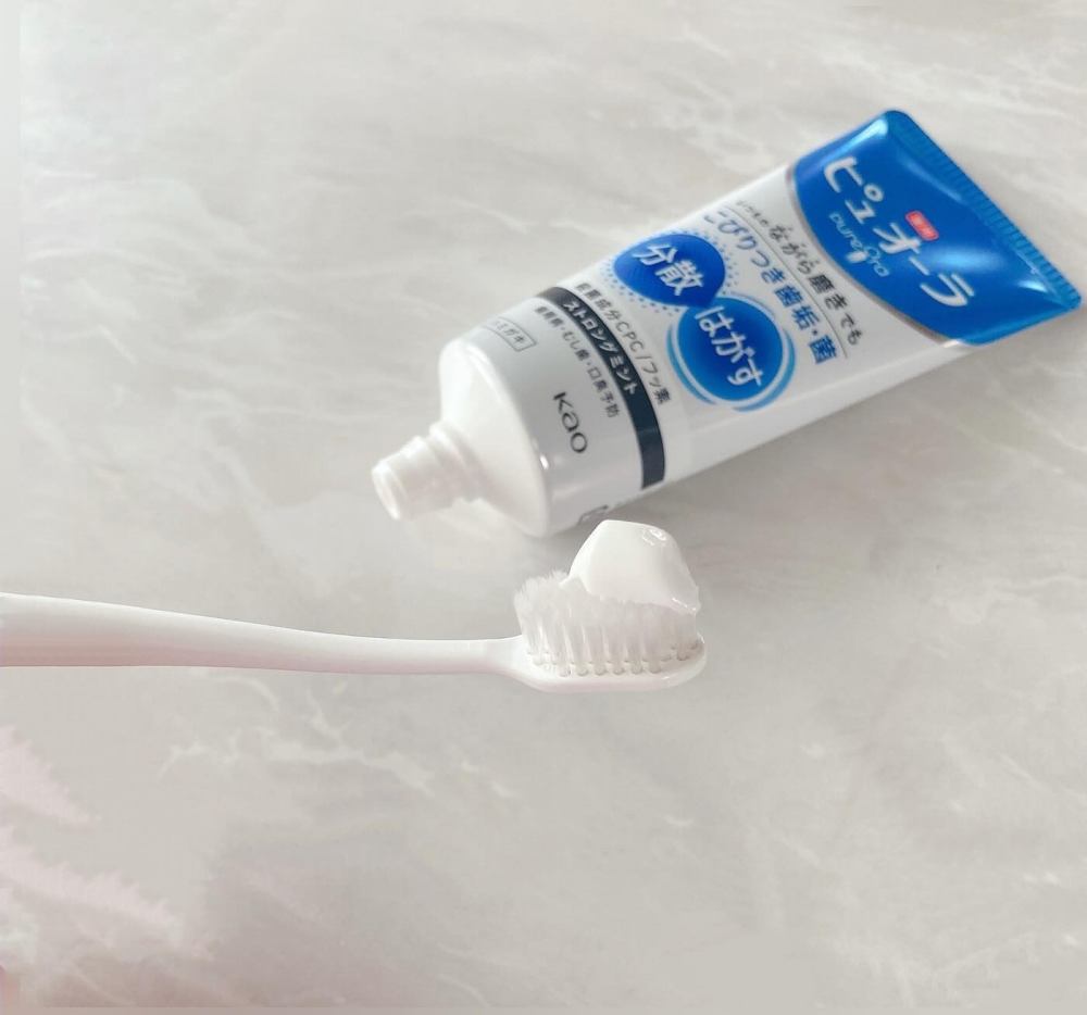 薬用ピュオーラ ハミガキ ストロングミント  115g/ピュオーラ/歯磨き粉を使ったクチコミ（2枚目）