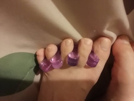 足指サポーター/MIYOSA/レッグ・フットケアを使ったクチコミ(4枚目)