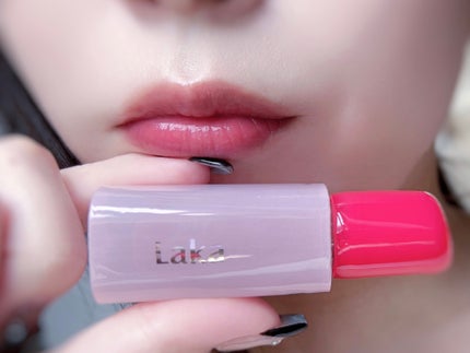 ポッピングバルーンティント/Laka/リップティントを使ったクチコミ(5枚目)