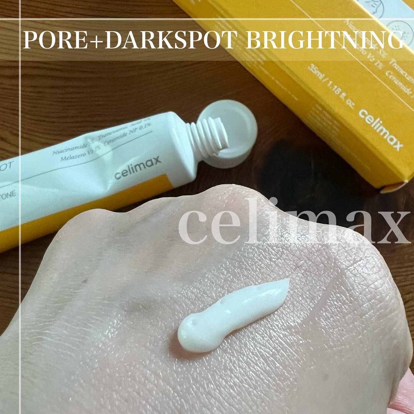 ポア ブライトニング シミケアセラム/celimax/美容液を使ったクチコミ（3枚目）