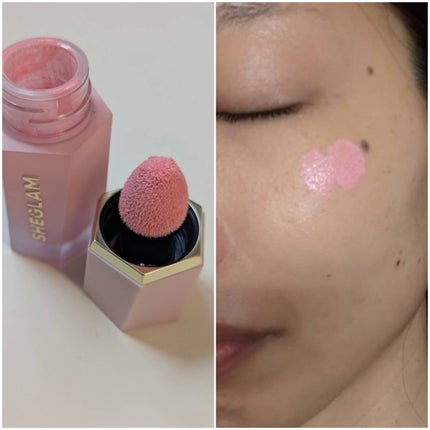 シーグラム カラーブルーム リキッドブラッシュ/SHEGLAM/リキッドチークを使ったクチコミ(1枚目)