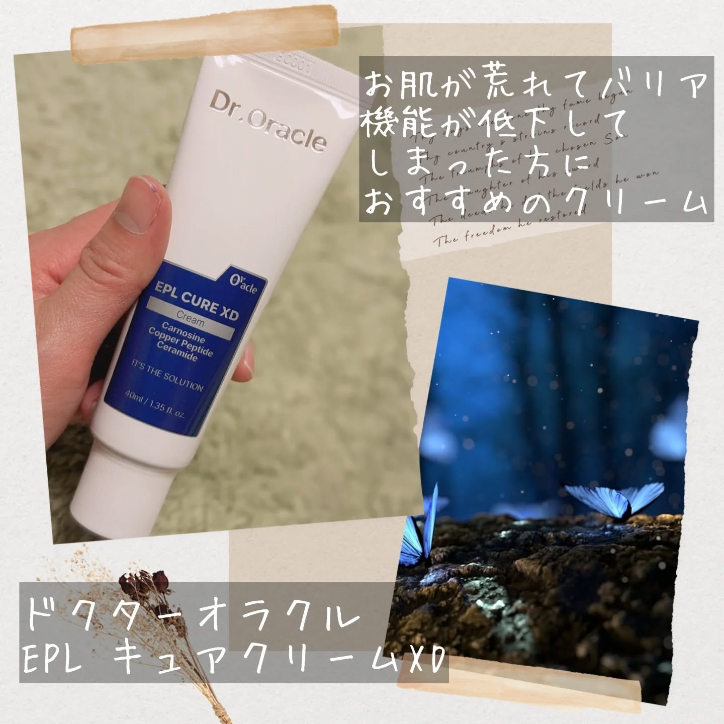 EPL キュアクリームXD/Dr.Oracle/フェイスクリームを使ったクチコミ（2枚目）