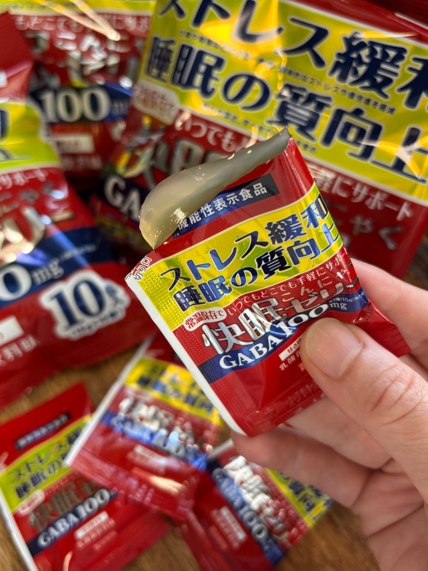 快眠こんにゃくゼリー/こんにゃくパーク/その他食品を使ったクチコミ(4枚目)