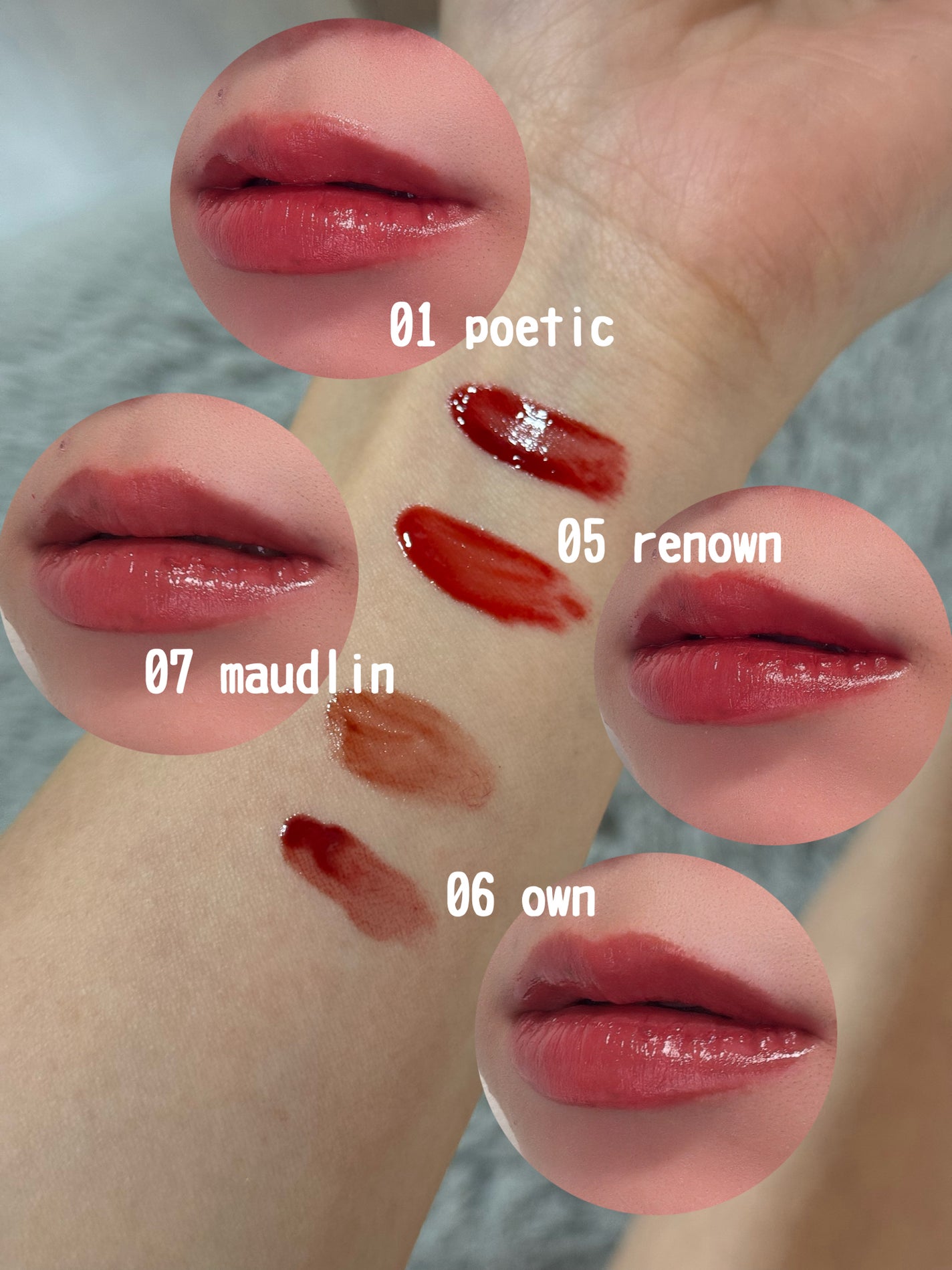 THIN GLOW TINT/BRAYE/口紅を使ったクチコミ(3枚目)