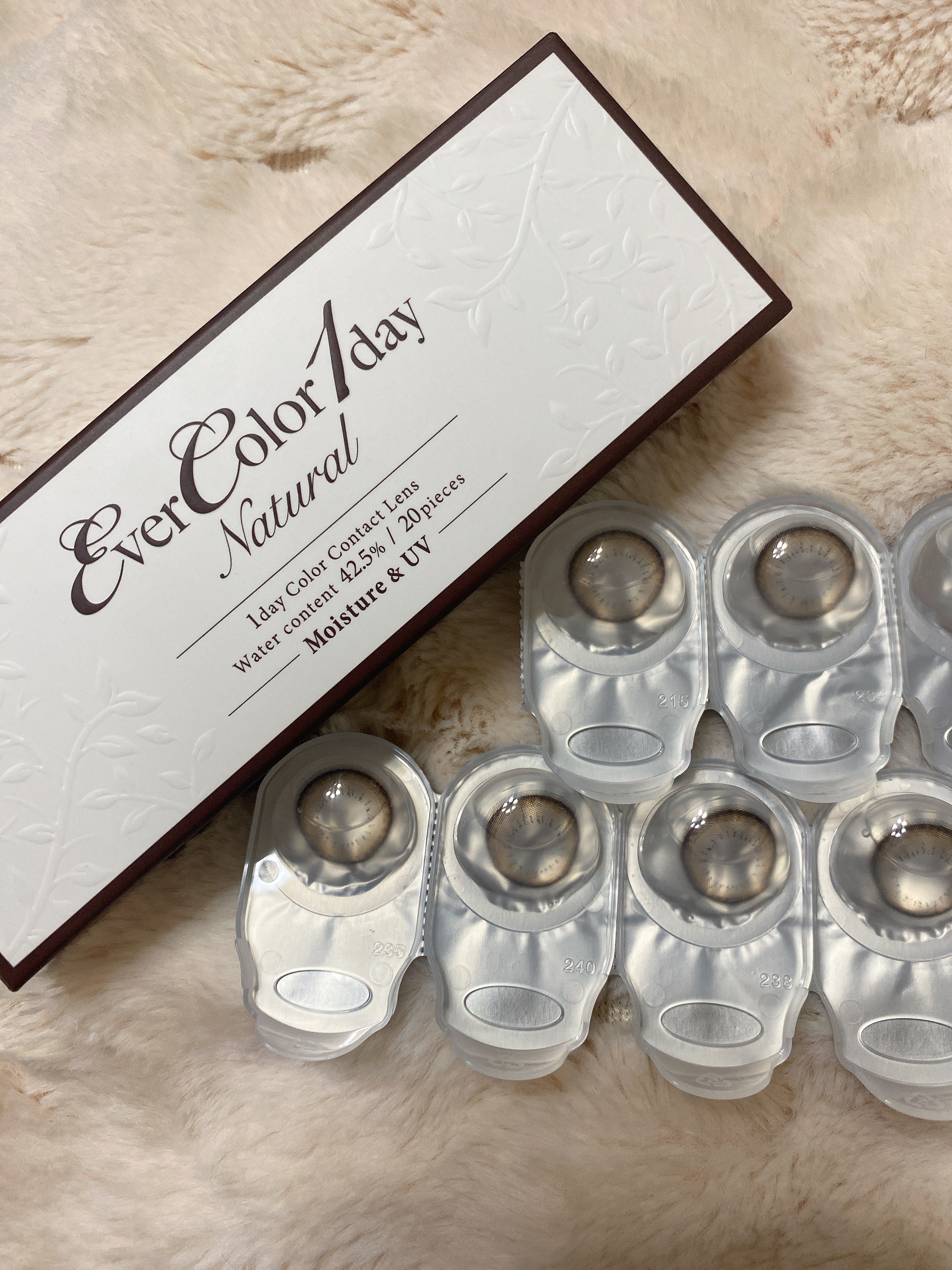 エバーカラーワンデー ナチュラル/エバーカラー/ワンデー（１DAY）カラコンを使ったクチコミ（2枚目）