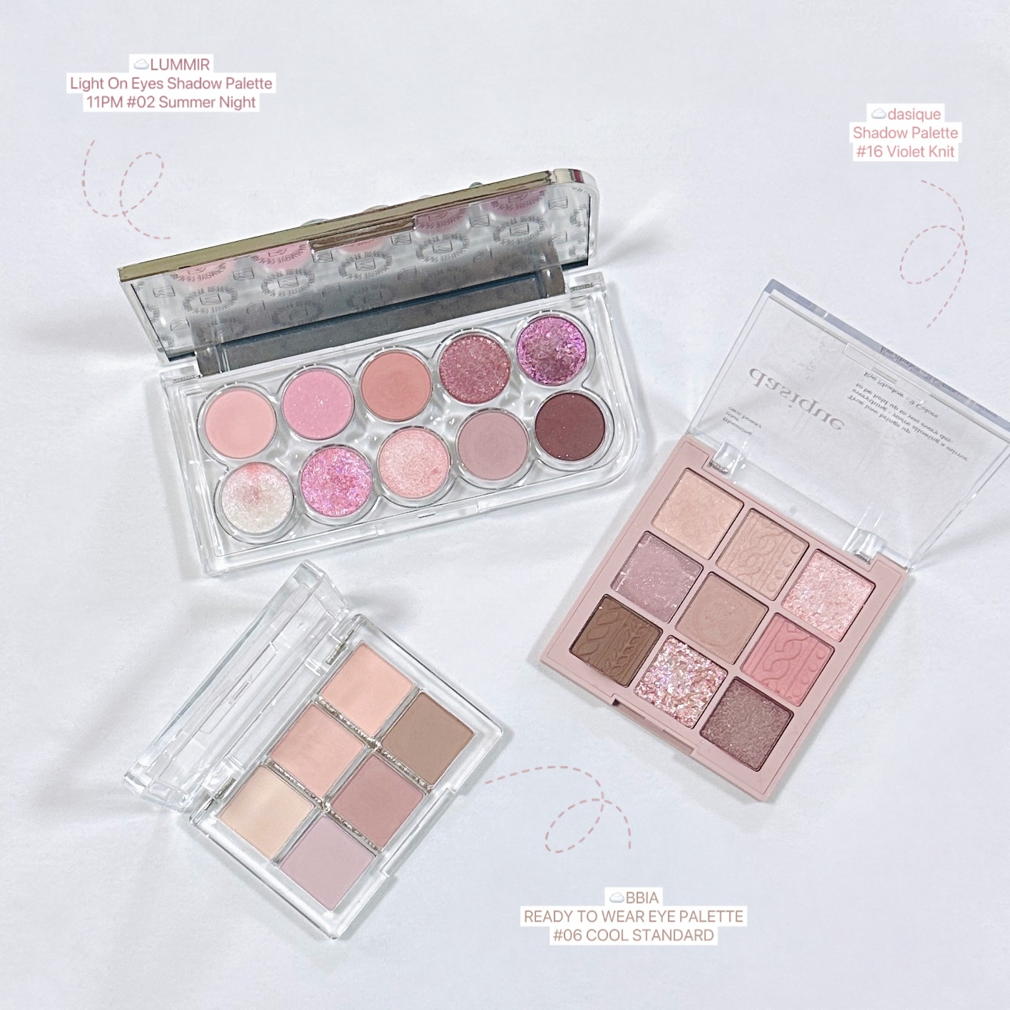 シャドウパレット/dasique/アイシャドウパレットを使ったクチコミ（2枚目）