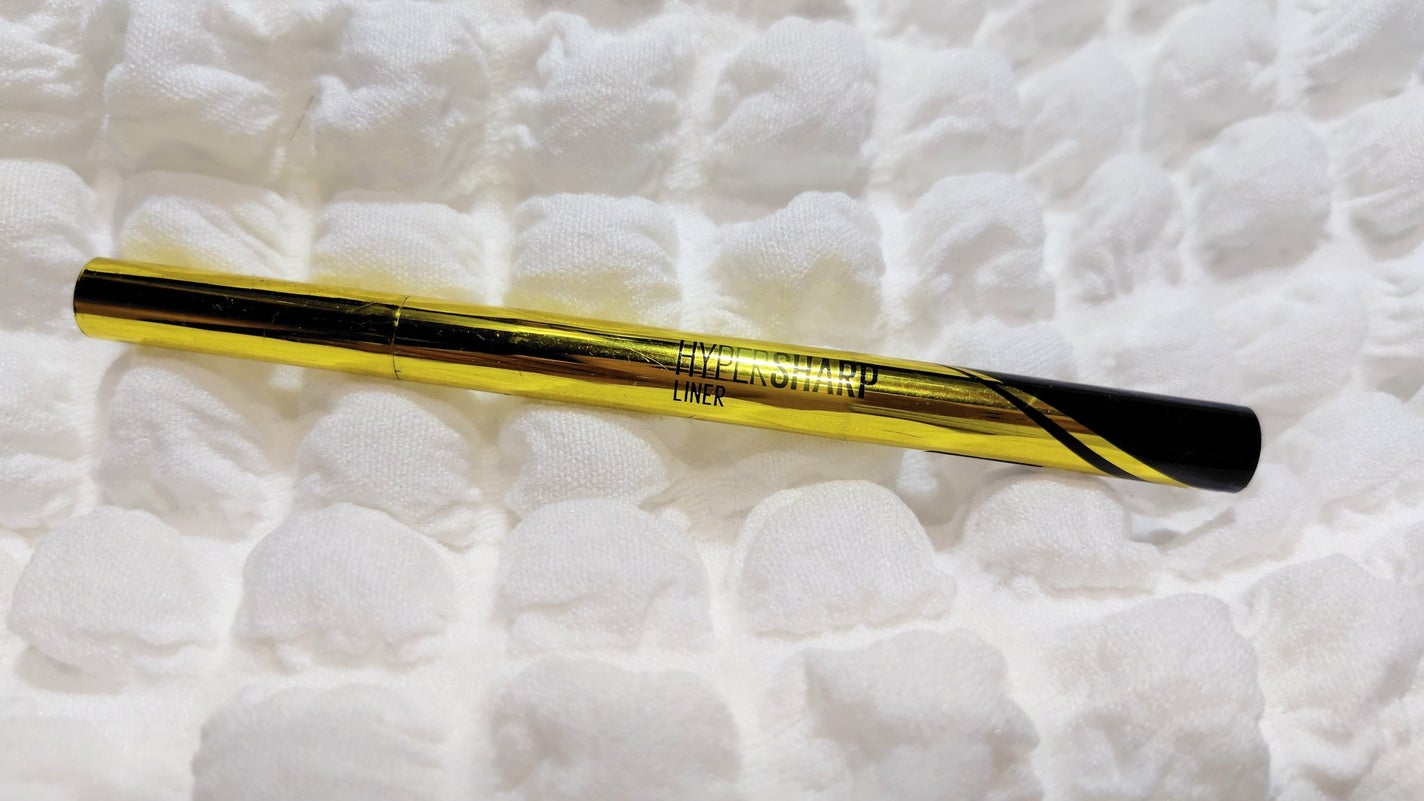 ハイパーシャープ ライナー R/MAYBELLINE NEW YORK/リキッドアイライナーを使ったクチコミ(1枚目)