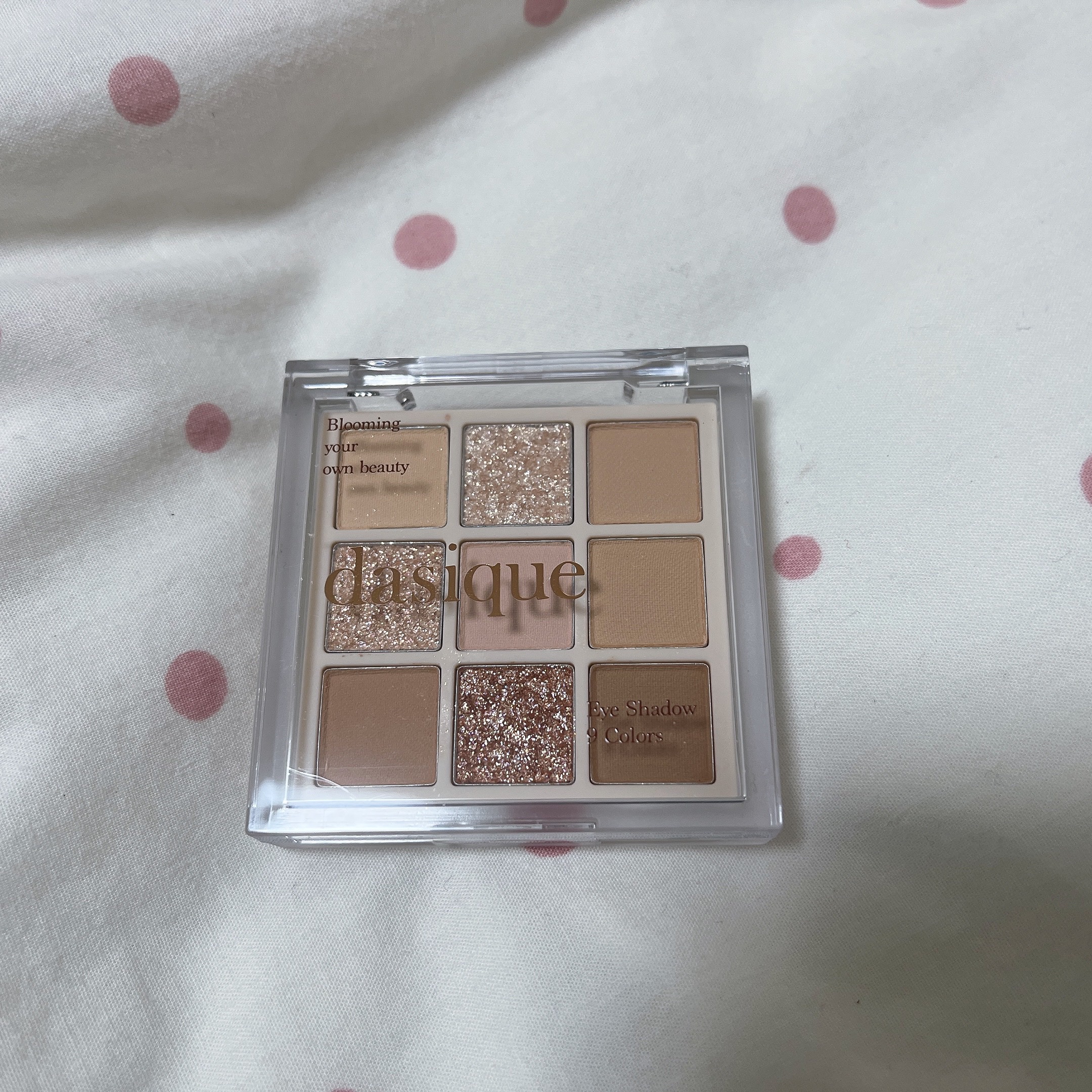 ミニシャドウパレット/dasique/アイシャドウパレットを使ったクチコミ（2枚目）