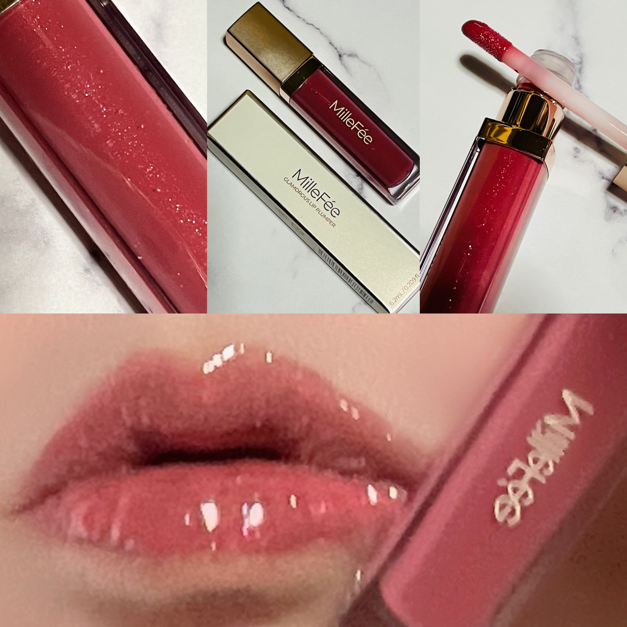 グラマラスリッププランパー/MilleFée/リッププランパーを使ったクチコミ（1枚目）