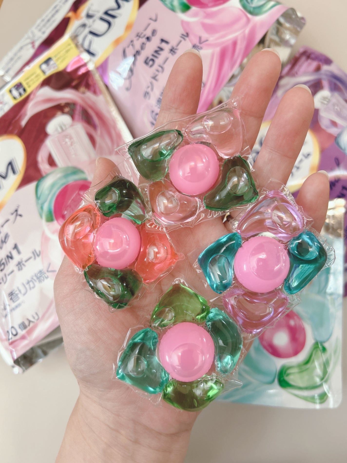 アモーレ ランドリーボール/arFUM/洗濯洗剤を使ったクチコミ(2枚目)