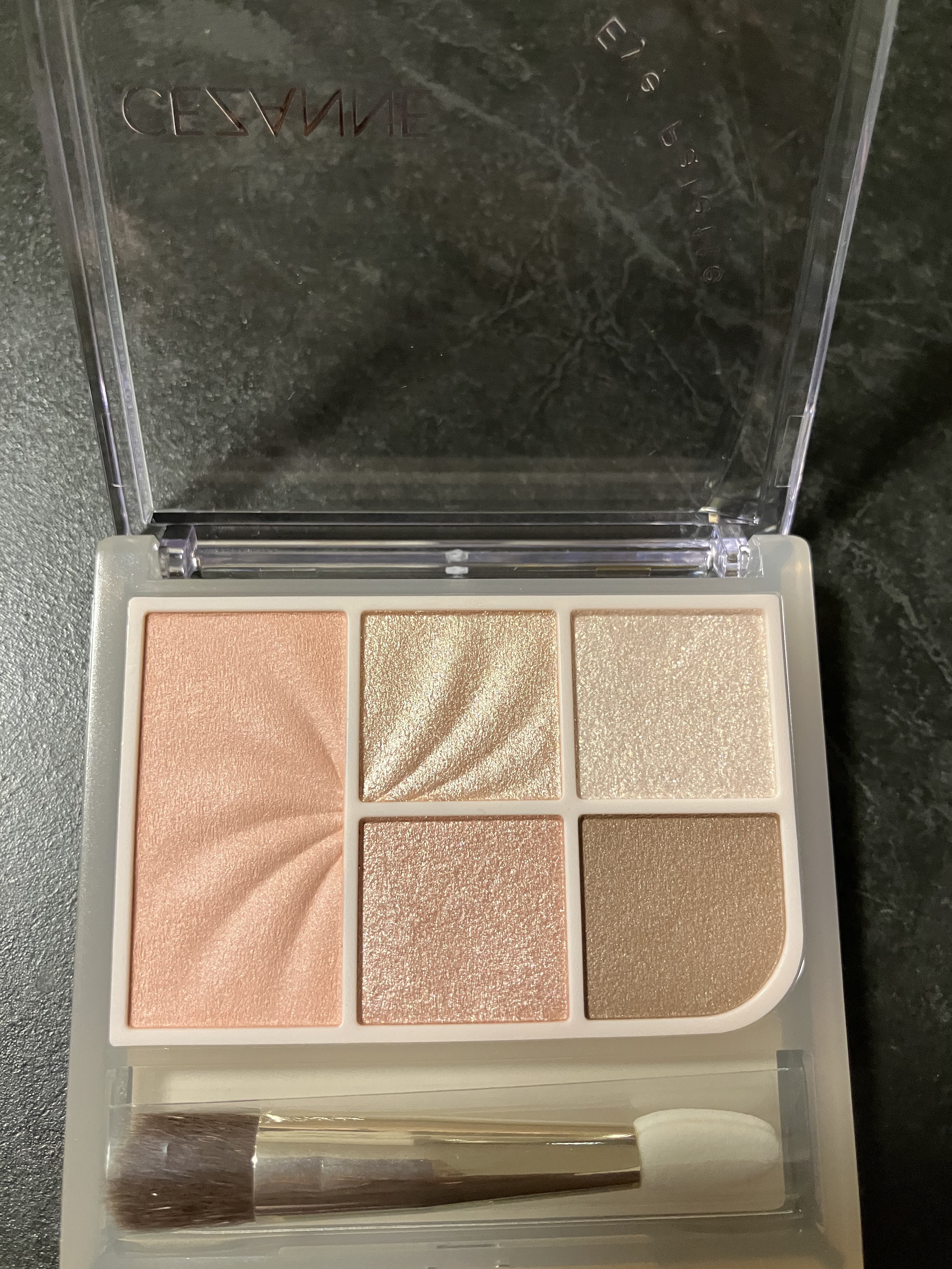 フェイスアイパレット/CEZANNE/アイシャドウを使ったクチコミ（2枚目）