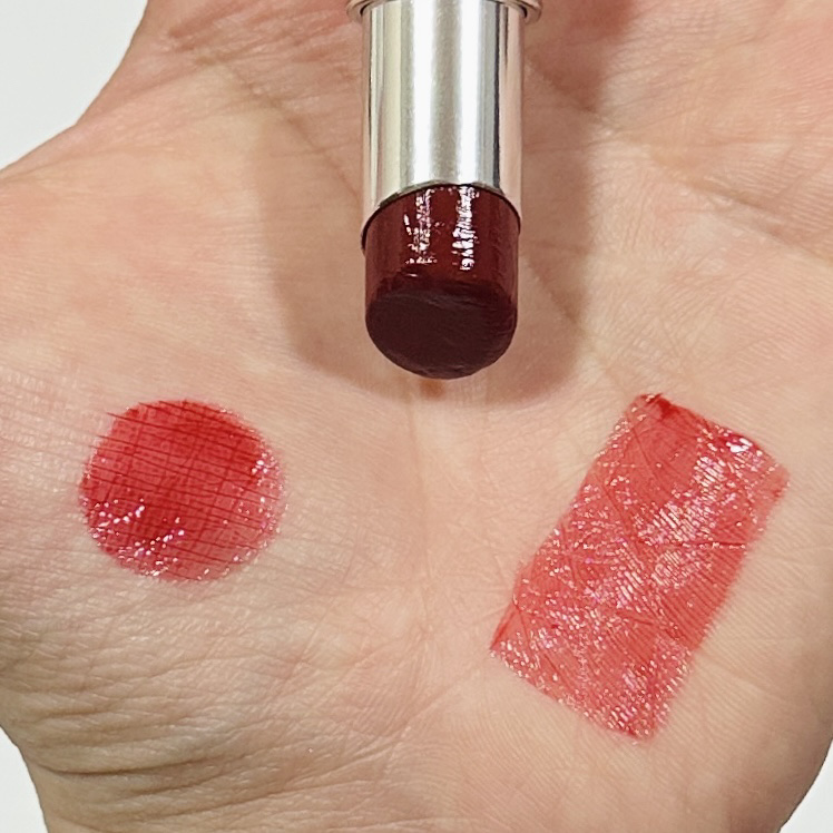 ボンディンググロウリップスティック 208 ポッシュ/Laka/口紅を使ったクチコミ（2枚目）