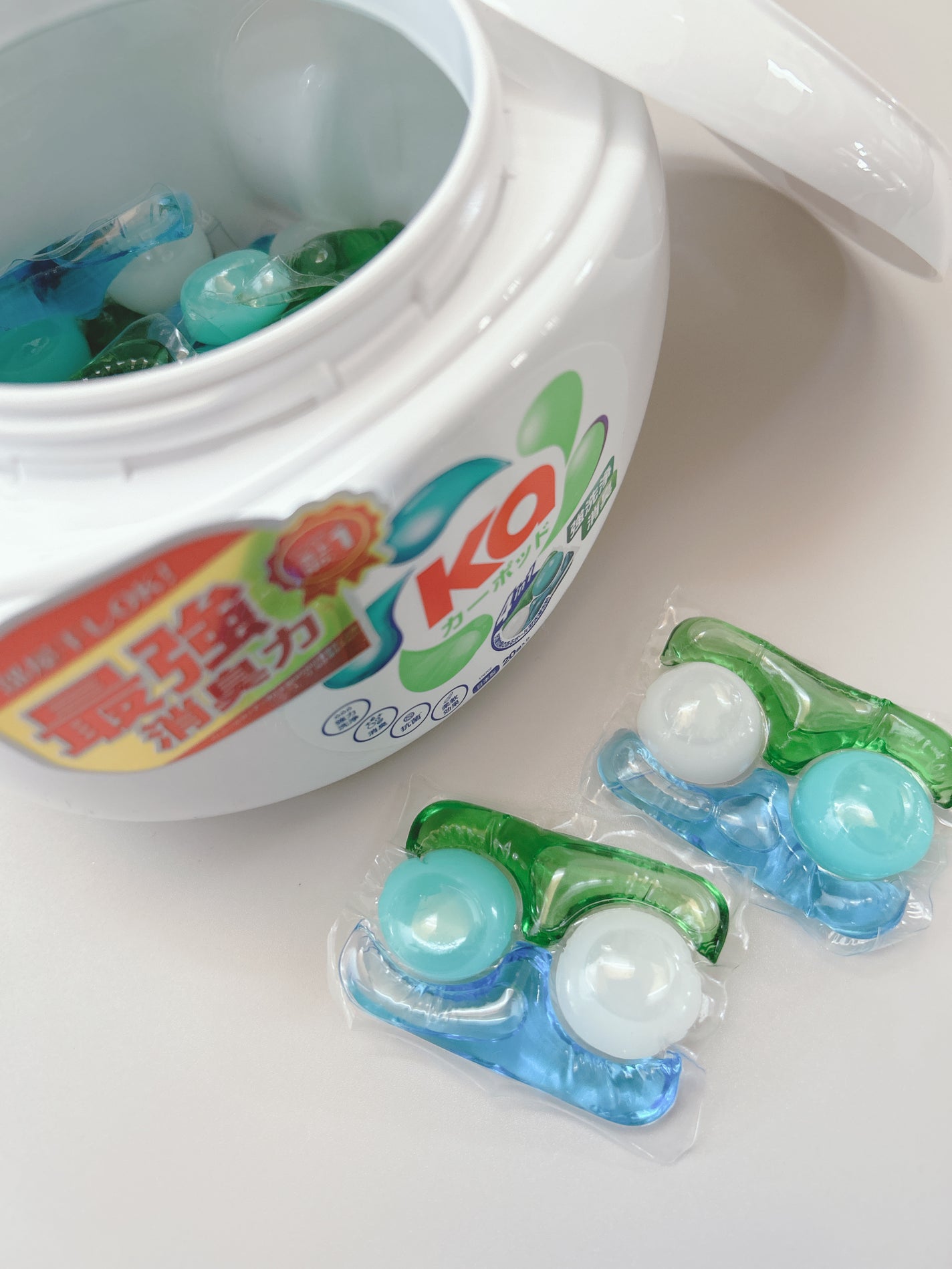 アモーレ ランドリーボール/arFUM/洗濯洗剤を使ったクチコミ(4枚目)