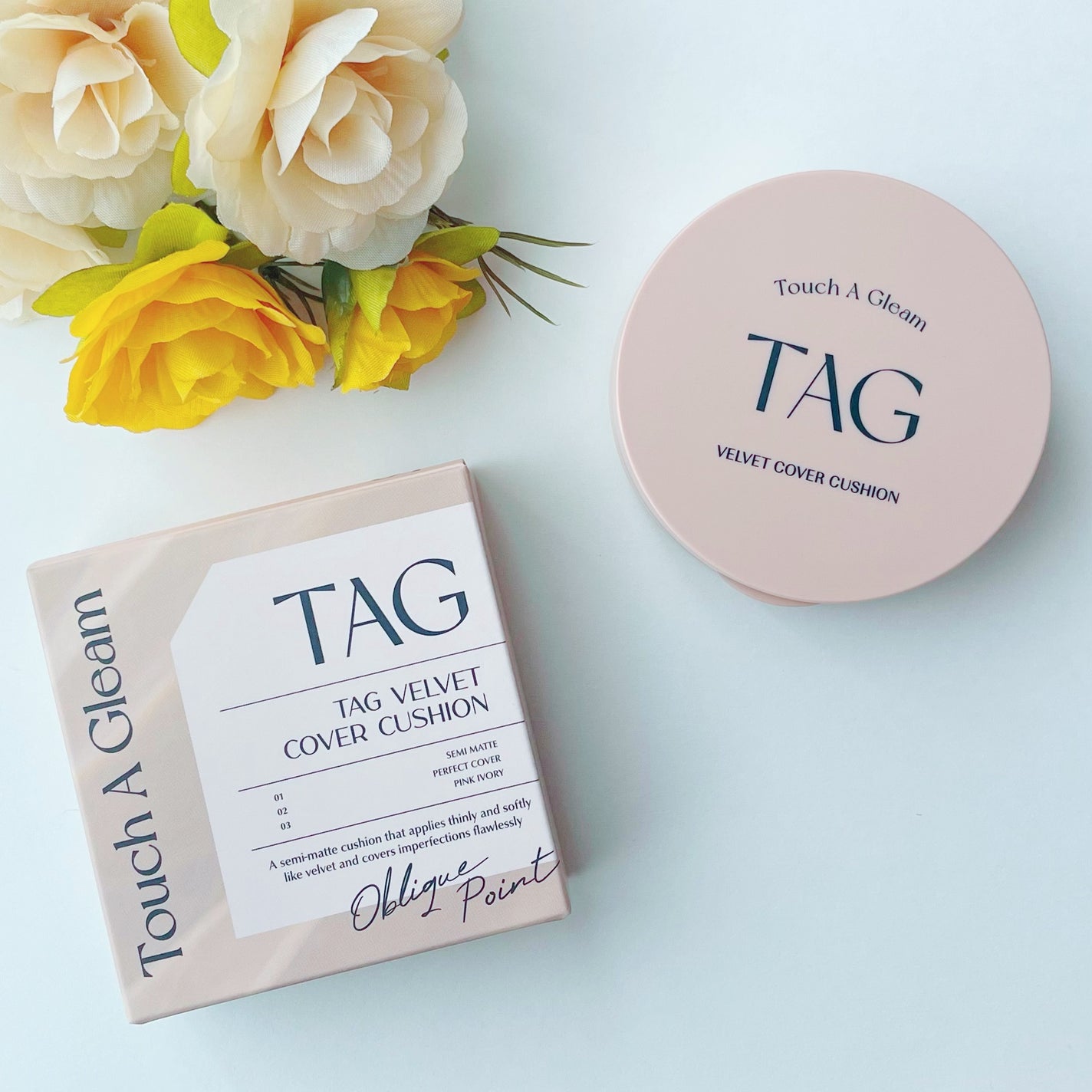 ベルベットカバークッション/TAG/クッションファンデーションを使ったクチコミ(3枚目)