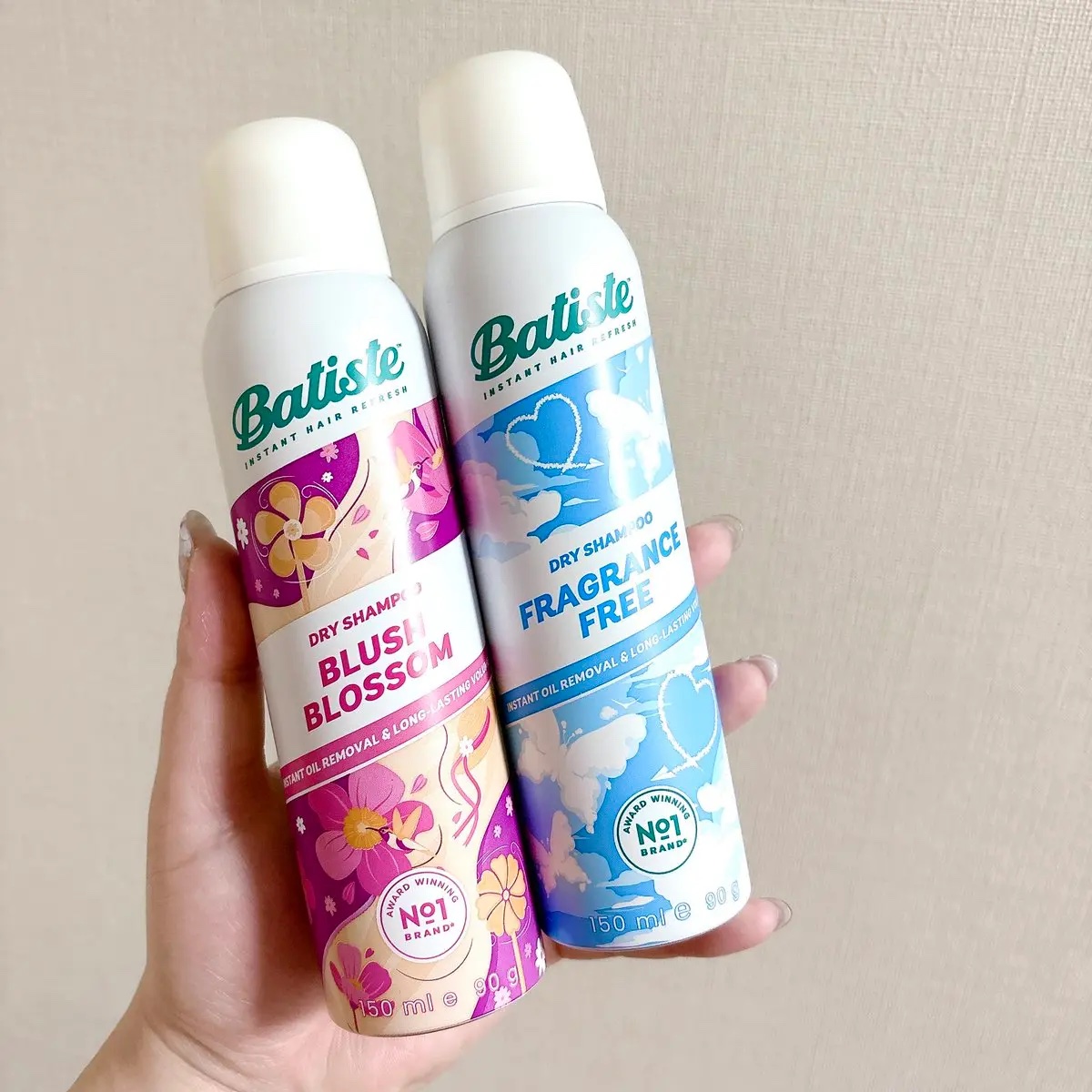 バティスト ドライシャンプー ブラッシュブロッサム/バティスト/ドライシャンプーを使ったクチコミ（1枚目）
