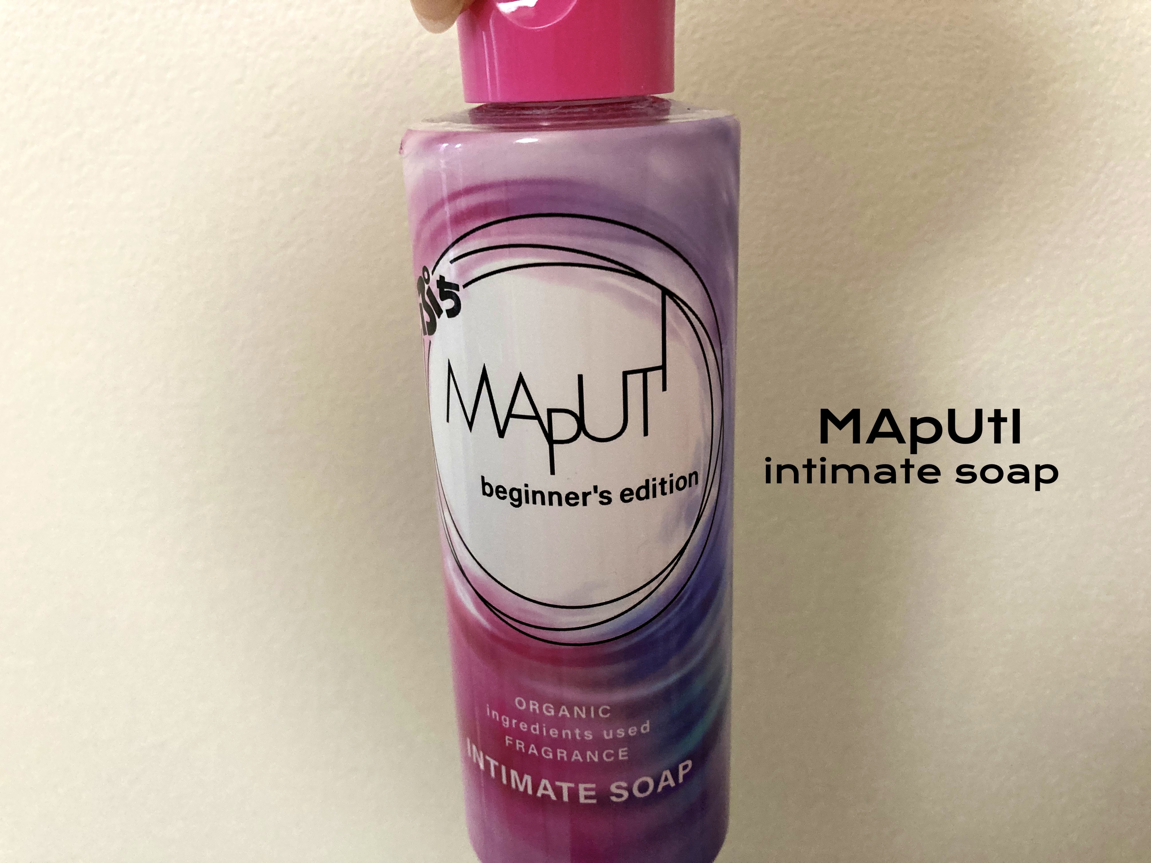 ぷちMAPUTI オーガニックフレグランスインティメイトソープ/MAPUTI/デリケートゾーンケアを使ったクチコミ（1枚目）