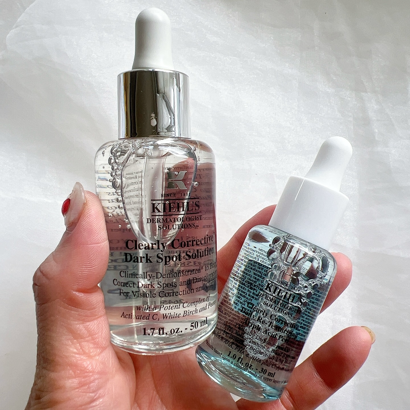 キールズ DS クリアリーブライト エッセンス[医薬部外品]/Kiehl's/美容液を使ったクチコミ（2枚目）