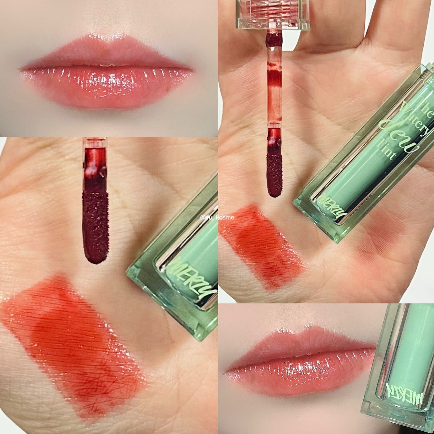 ザ ウォータリーデューティント/MERZY/リップティントを使ったクチコミ(6枚目)