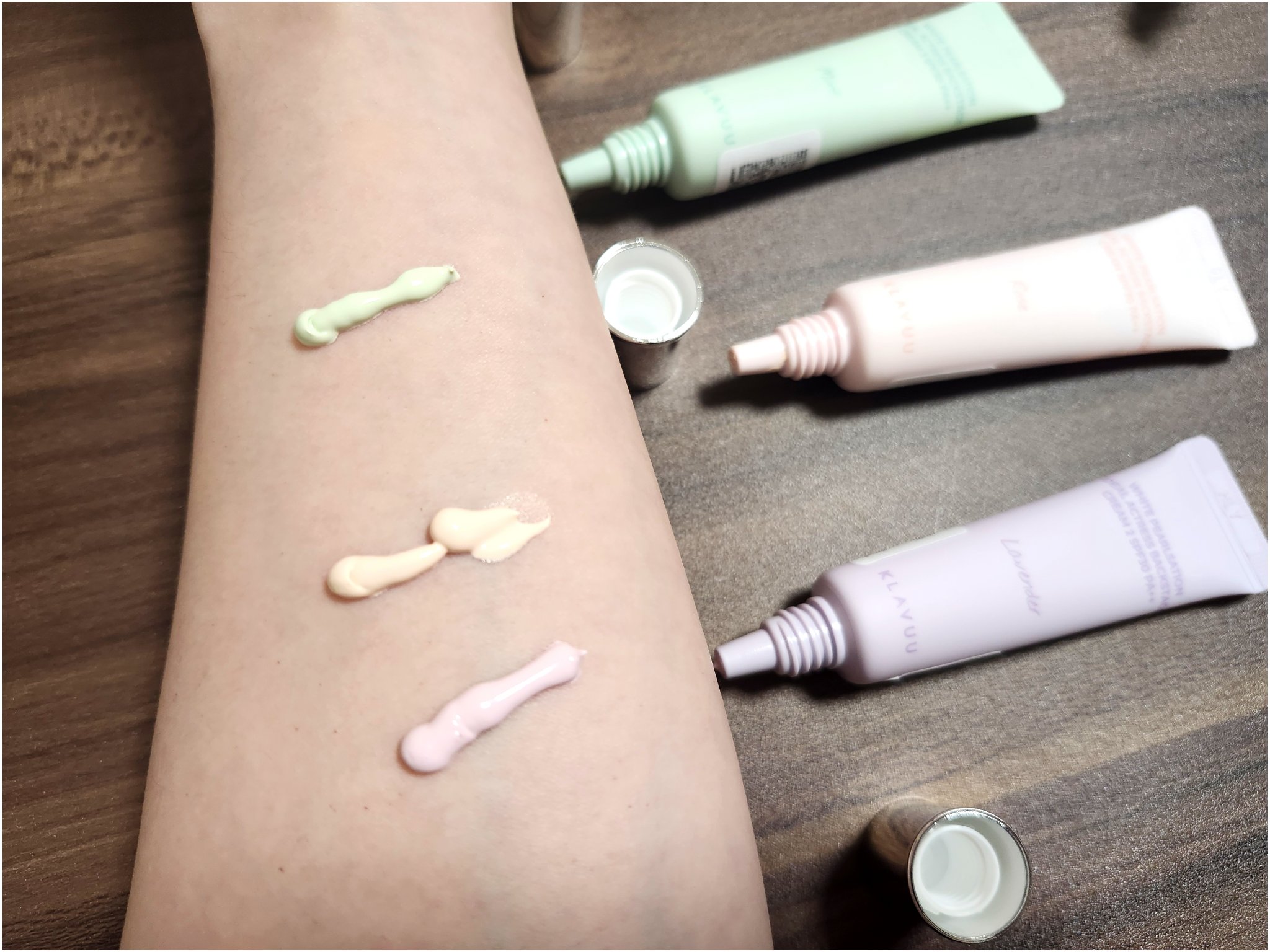 WHITE PEARLSATION  IDEAL ACTRESS BACKSTAGE CREAM/KLAVUU/化粧下地を使ったクチコミ（2枚目）