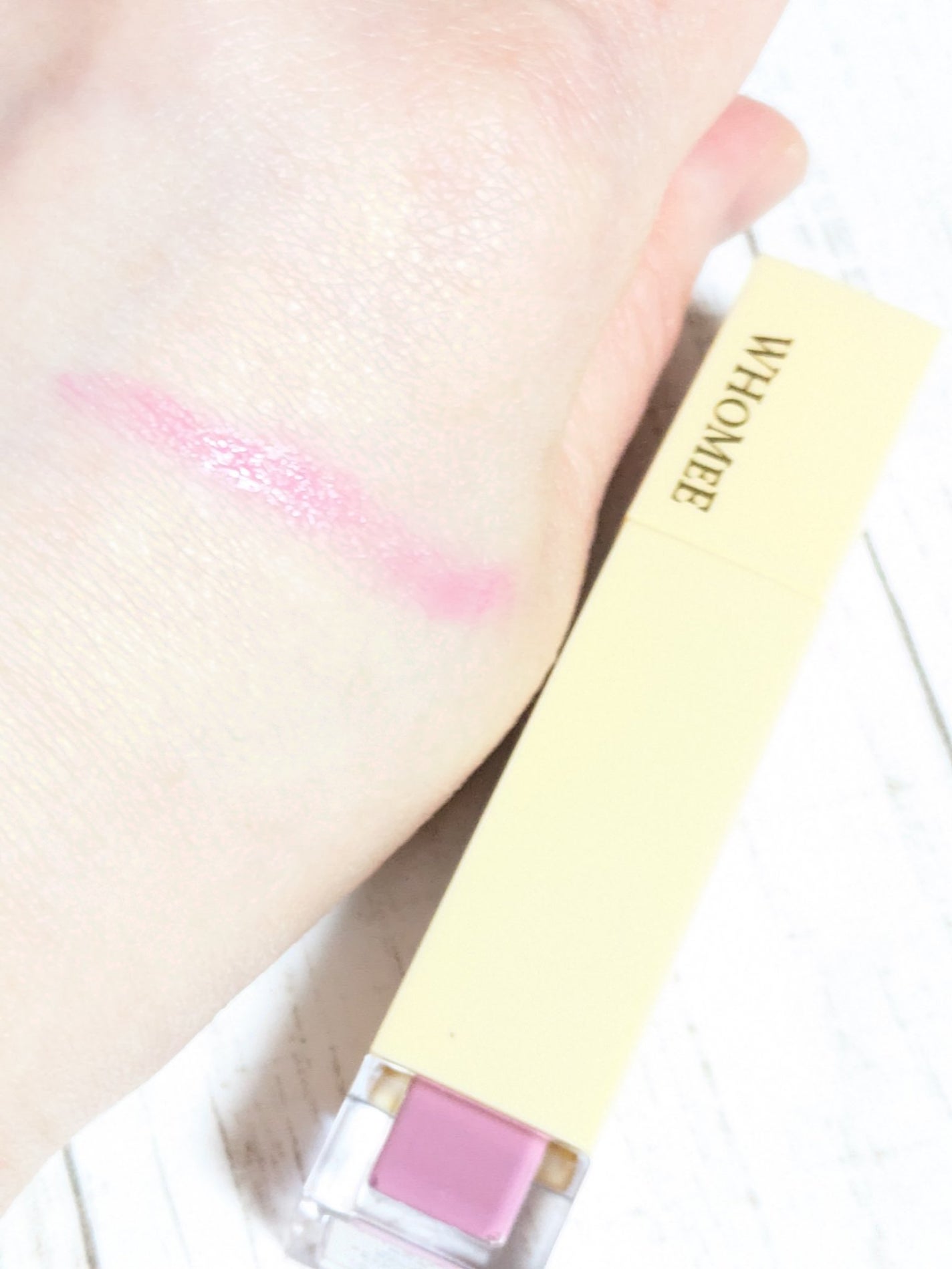 フーミー 描くチーク/WHOMEE/ジェル・クリームチークを使ったクチコミ(3枚目)