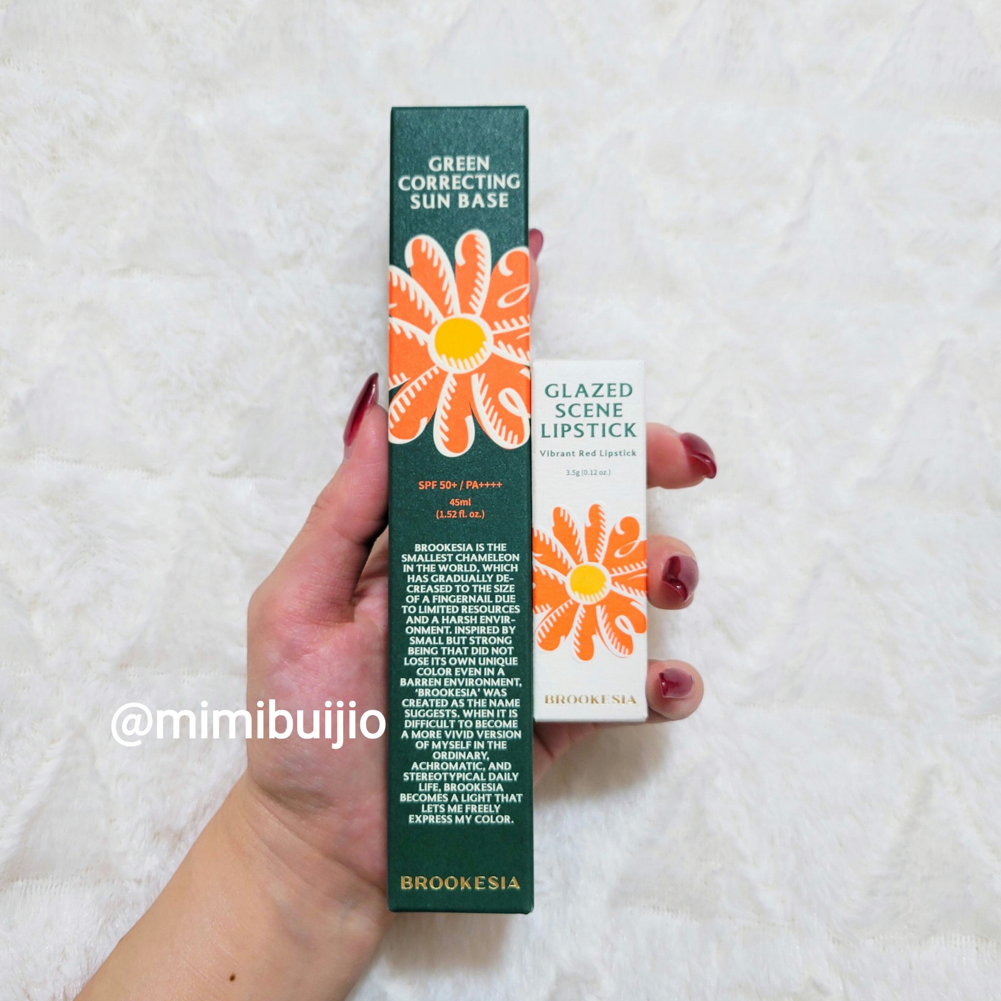 グレーズドシーンリップスティック/BROOKESIA/口紅を使ったクチコミ（1枚目）