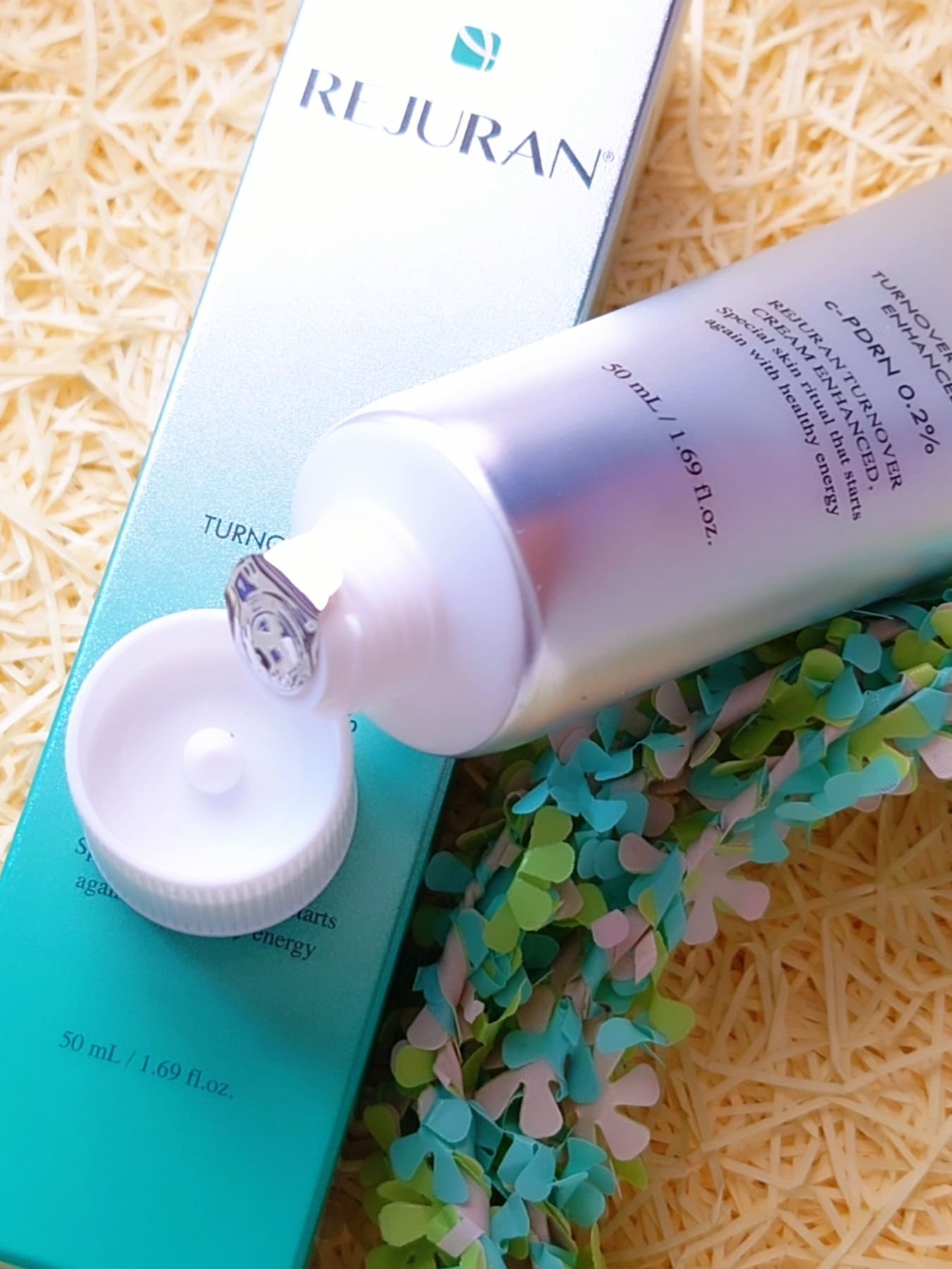 ターンオーバークリーム/REJURAN COSMETICS/フェイスクリームを使ったクチコミ（2枚目）