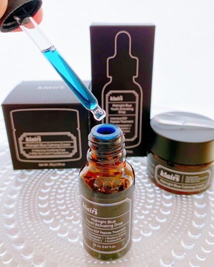 ミッドナイトブルーユースアクティベーティングドロップ(20ml)/Klairs/美容液を使ったクチコミ(2枚目)