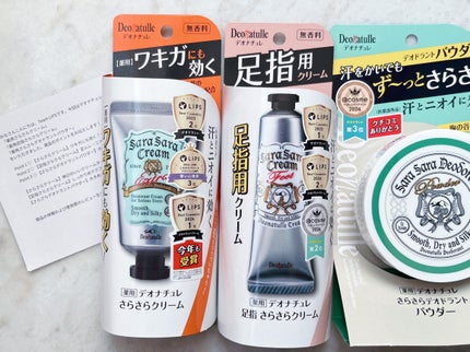 薬用さらさらデオドラントパウダー/デオナチュレ/デオドラント・制汗剤を使ったクチコミ(2枚目)