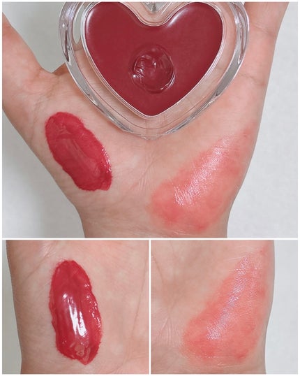 ハートキーリング リップ&チーク/keybo/口紅を使ったクチコミ(6枚目)