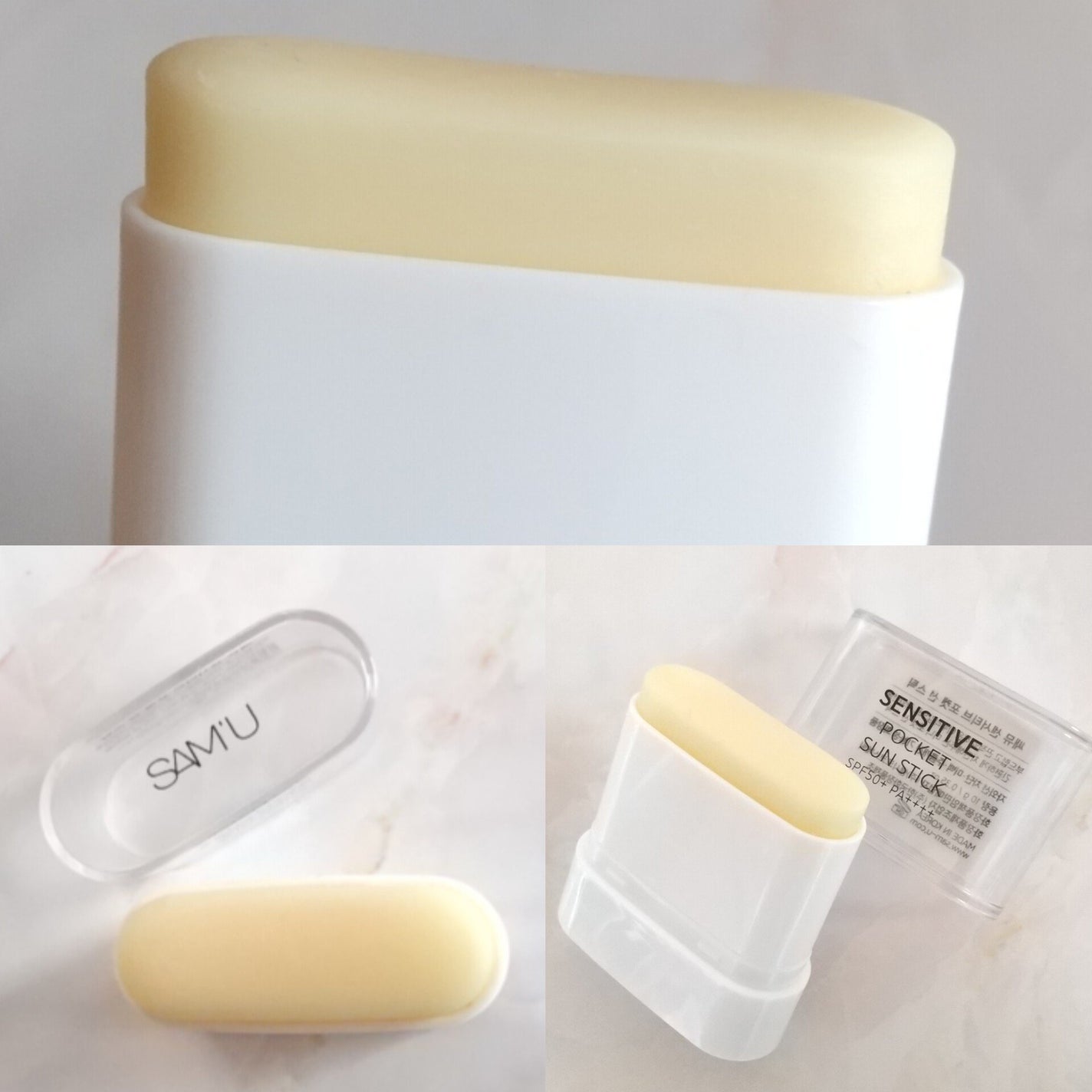センシティブポケットサンスティック/SAM'U/日焼け止めスティックを使ったクチコミ(3枚目)