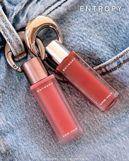 チャームティント グロッシーゲルライン/ENTROPY/リップティントを使ったクチコミ(8枚目)