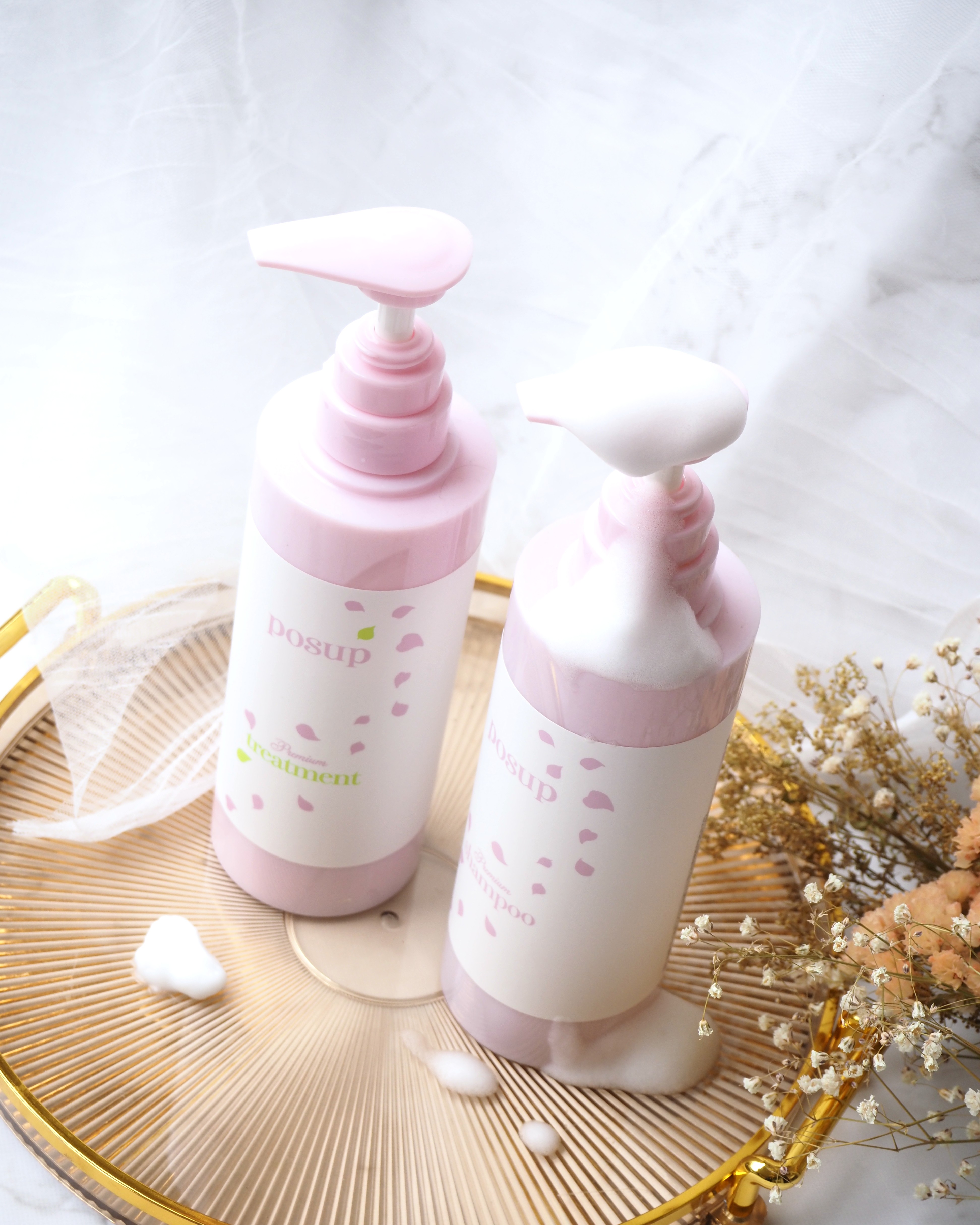 ポスプ プレミアムシャンプー/プレミアムトリートメント/posup/市販シャンプーを使ったクチコミ（3枚目）