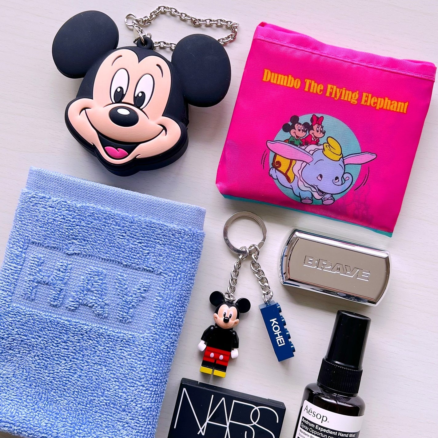 fumi___232323 on LIPS 「ミキミニグッズ🖤❤️派手めカラーが可愛いエコバッグ、大きめだし..」(3枚目)