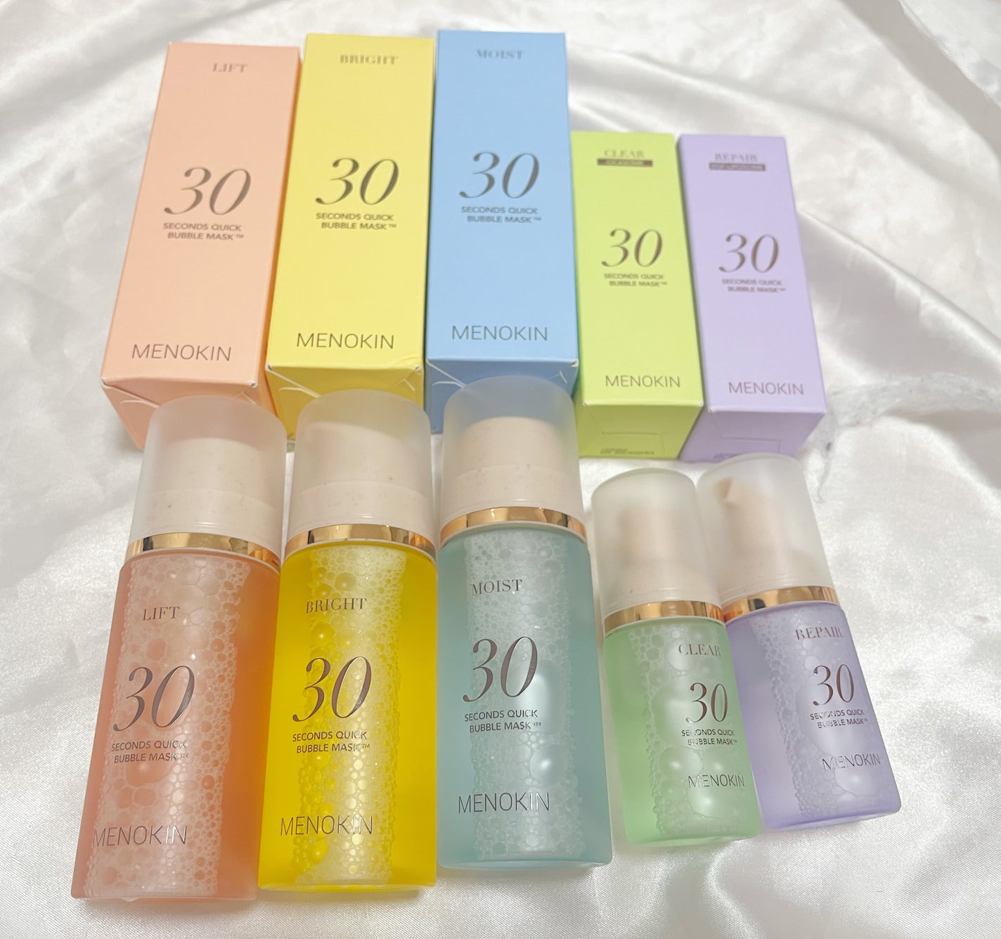 30秒クイックバブルマスク1+1セット/MENOKIN/シートマスク・パックを使ったクチコミ(1枚目)