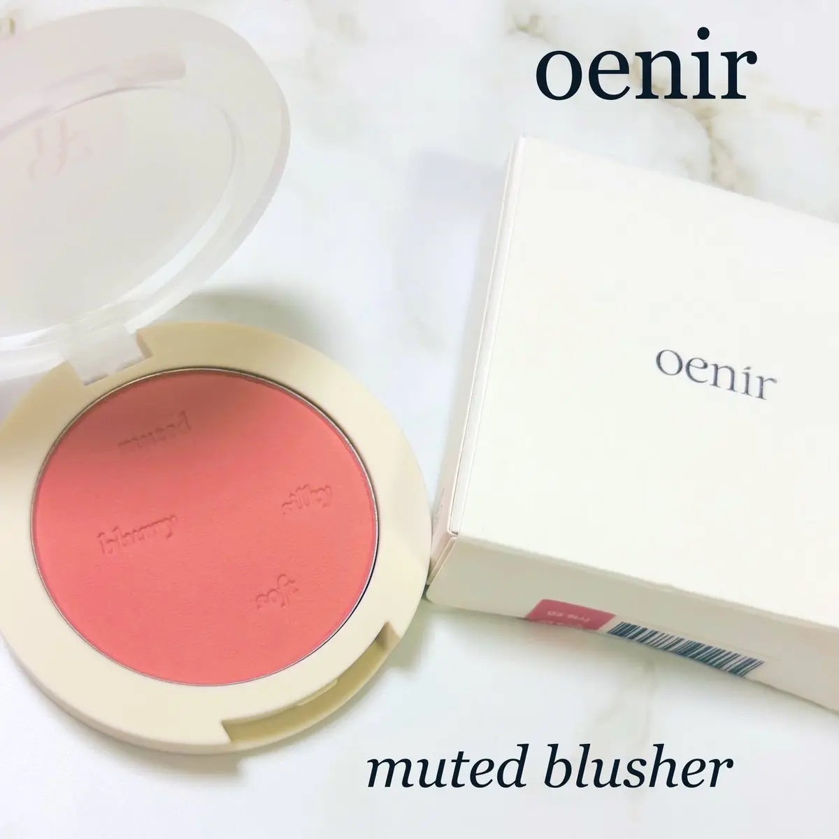 ミューティドブラッシャー/oenir/パウダーチークを使ったクチコミ（1枚目）