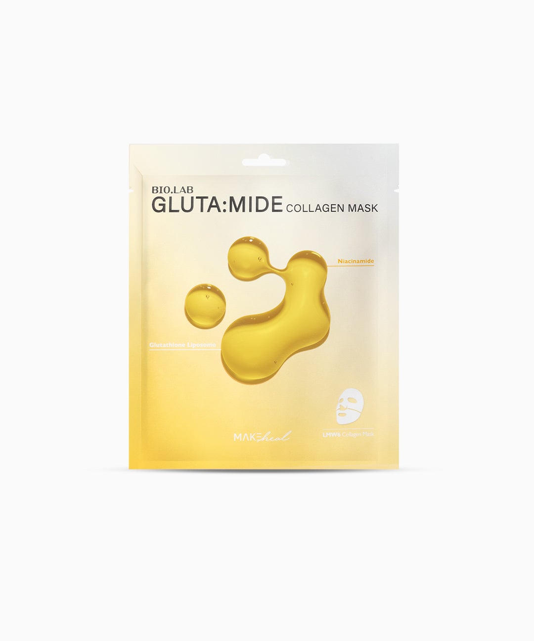 MAKEHEAL BIO LAB GLUTAMIDE COLLAGEN MASK 5EA MAKEHEAL