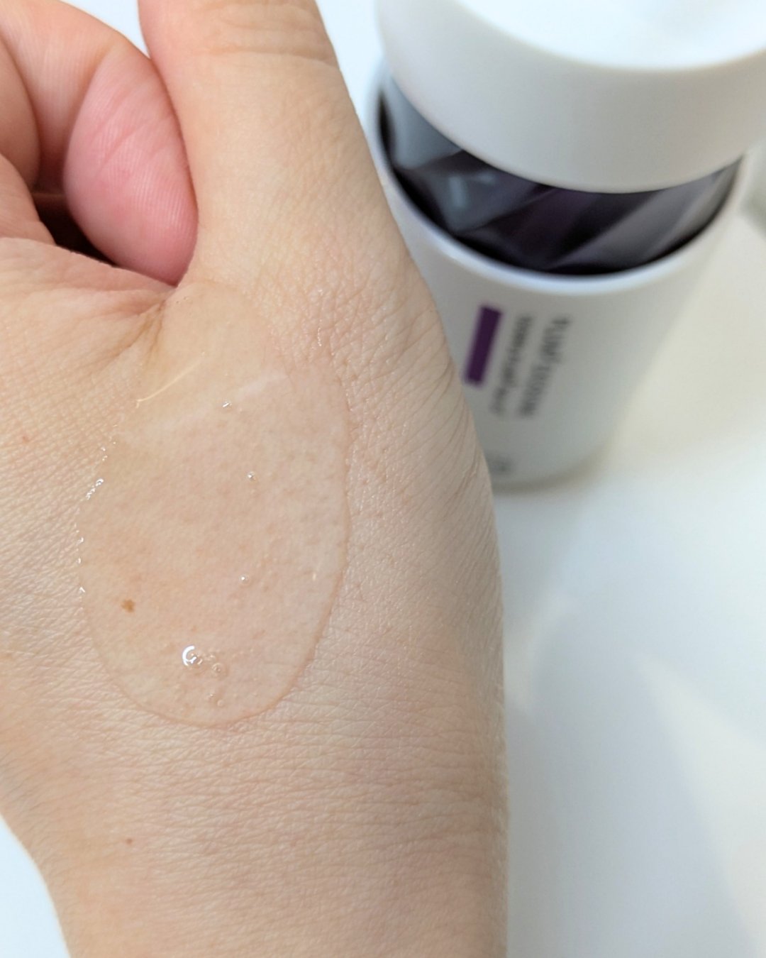 アンレーベル　ラボ　EX　バウンス　ヘアオイル/unlabel/ヘアオイルを使ったクチコミ（3枚目）