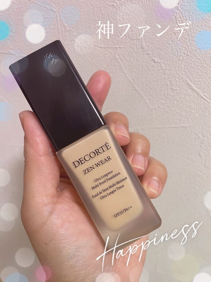 ゼン ウェア フルイド/DECORTÉ/リキッドファンデーションを使ったクチコミ(1枚目)