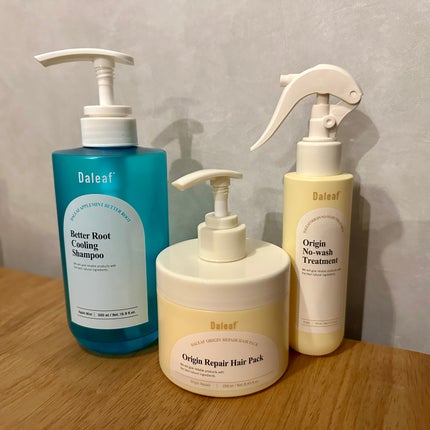 オリジンリペアヘアパック/Daleaf/ヘアマスク・ヘアパックを使ったクチコミ(3枚目)