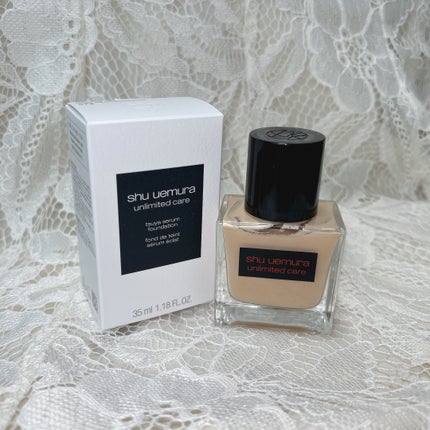 アンリミテッド ケア ツヤ セラム ファンデーション/shu uemura/リキッドファンデーションを使ったクチコミ(5枚目)