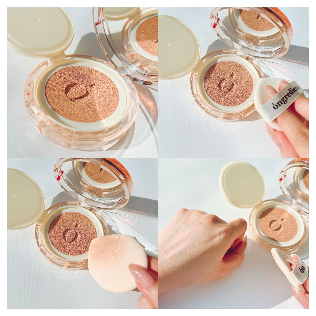 スキンバリアグロウカバークッション/Ongredients/クッションファンデーションを使ったクチコミ（3枚目）