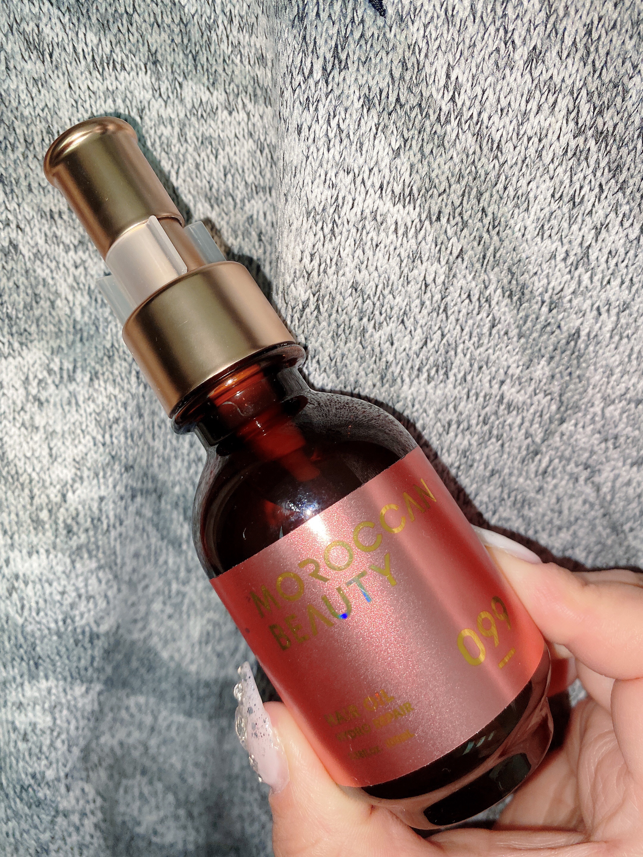 モロッカンビューティ ハイドロリペア ヘアオイル/モロッカンビューティ/ヘアオイルを使ったクチコミ（1枚目）