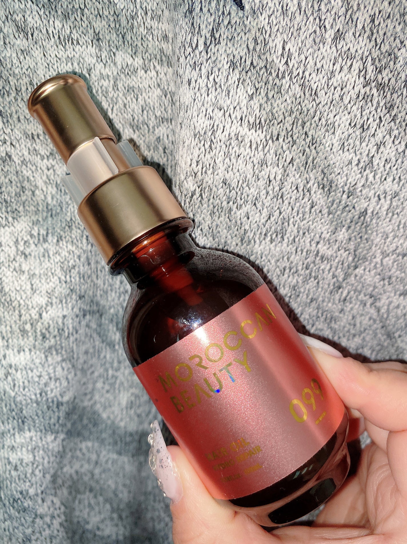 モロッカンビューティ ハイドロリペア ヘアオイル/モロッカンビューティ/ヘアオイルを使ったクチコミ(1枚目)